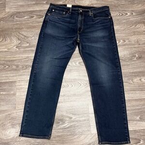 Levi's 502 Regular Fit Jeans Dark Wash Classic Denim‎ Pants Size 38x32